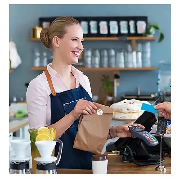 Thank You Stickers Roll for Small Business - Multicolor - Picture 6 of 8